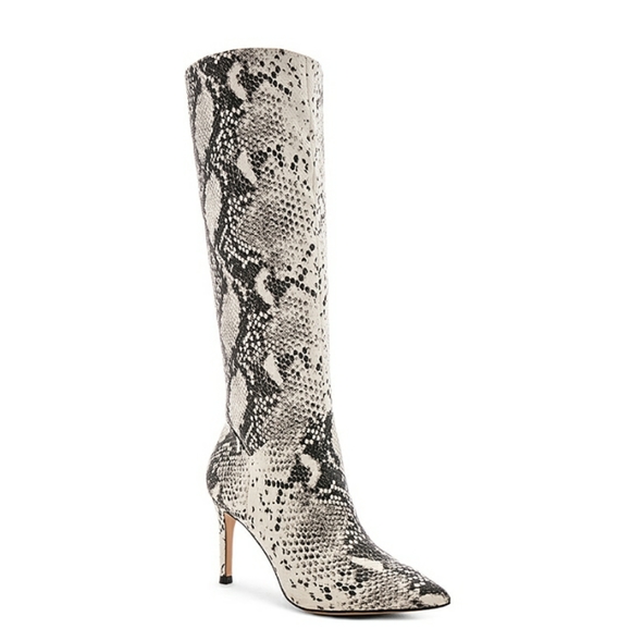 Steve Madden Tall Snake print boot - Picture 3 of 4